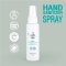 สเปรย์ทำความสะอาดมือออร์แกนิค Little Apes (50 ml) (0m+)