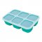 MARCUS & MARCUS ซิลิโคนสําหรับเก็บอาหารแช่แข็ง Food Cube Tray (2oz x 6ช่อง) #บล็อกซิลิโคน