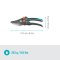 Gardena Secateurs PremiumCut Pro​ Flex, Bypass, green wood, 24 mm cutting diameter (12252-20)