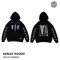 Nomad hoodie black "DEATH SINNER"