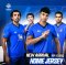 2022 BGPU FC Bangkok Glass BG Phatum Thailand Football Soccer League Jersey Singha Shirt Blue Home - AFC Champion League ACL - Player Version - Singha
