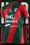 2022-23 Phrae United Thailand Football Soccer League Jersey Shirt Home Red - Player Edition