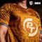 2022-23 PT Prachuap FC Thailand Football Soccer League Jersey Shirt Third Gold - Player Edition