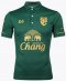 Thailand National Team Thai Football Soccer Polo Jersey Shirt Changsuek Green