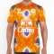 2021 Buriram United Thailand Football Soccer League Jersey Shirt Orange