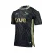 2023-24 Bangkok United Thailand Football Soccer League Jersey Shirt GK Black - Player Edition