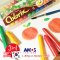 Amos Colorix Silky Crayon Classic (12 สี) ขนาด 12 mm