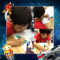 สีเจลลายหุ่นยนต์