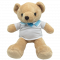 ตุ๊กตาน้องหมี 12 นิ้ว D.I.Y  ให้เลือก พร้อมชุดตัวรีด D.I.Y. แถมฟรี 1 แผ่น ในกล่อง พร้อมส่ง สีน้ำตาลเข้ม