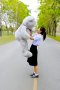 ตุ๊กตาหมีตัวใหญ่ ขนสีทูโทน ขนาด 1.5 เมตร