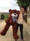 ตุ๊กตาหมีตัวใหญ่ หน้ายิ้ม  ขนาด 1.2 เมตร