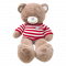 ตุ๊กตาหมีตัวใหญ่ หมีหลับSleepy Bear ใส่เสื้อไหมพรม หมี มี 2 สี น่ารักมาก ขนาด 1.1 เมตร พร้อมส่ง