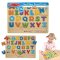 [มีเสียง] รุ่น 0340 พัซเซิลตัวอักษร ABC มีเสียง 26 ชิ้น ไม่มียี่ห้ออื่น Melissa & Doug Alphabet Sound Puzzle