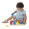 [15ชิ้น] รุ่น 379 แยกแยะสี จำนวน และรูปร่าง Melissa & Doug Stack and sort board