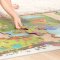 [48ชิ้น] รุ่น 421 จิ๊กซอว์จัมโบ้ ไดโนเสาร์ ขนาด 60x90 cm Melissa & Doug Dinosaurs Floor Puzzle