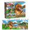 [48ชิ้น] รุ่น 442 จิ๊กซอจัมโบ้ รุ่นไดโนเสาร์ ต่อแล้วขนาด 122 x 46 cm  Melissa & Doug  Land of Dinosaurs Floor Puzzle