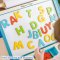 [52ชิ้น] รุ่น 0448 แม่เหล็กตัวอักษร ABC อักษรเล็ก & อักษรใหญ่ Melissa & Doug Wooden Letter Alphabet Magnets