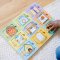 [9ชิ้น] รุ่น 0474 ชุดแม่เหล็กแมชชิ่งภาพรุ่นสิ่งรอบตัว Melissa & Doug Magnetic Hide and Seek Board