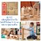 [60ชิ้นจัมโบ้] รุ่น 0503  บล๊อคไม้คลาสสิค 60 ชิ้นใหญ่ Melissa & Doug Standard Unit Block