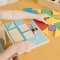 [30ชิ้น] รุ่น 0528 ต่อแพทเทิร์นรูปรงเรขาคณิต Melissa & Doug Beginner Pattern Blocks 30 Pcs