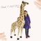 [ยีราฟจัมโบ้] รุ่น 2106  ตุ๊กตายีราฟ ใหญ่จริง สูง 5 ฟุต Melissa & Doug Stuffed Animal - Giraffe Plush