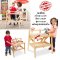[โต๊ะ+60ชิ้น] รุ่น 2369 ชุดเครื่องมือช่าง รุ่นโต๊ะตั้งพื้นดีลักซ์ Melissa & Doug Wooden Project Workbench