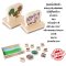 [หมึกล้างออก] รุ่น 2390 ชุดแสตมป์เด็กเล็กสัตว์พร้อมหมึก non-toxic Melissa & Doug My First Wooden Stamp Animal