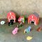 [12ชิ้น] รุ่น 2434 บล๊อคต่อและเรียงรุ่นฟาร์ม Melissa & Doug Nesting &Sorting Barnsand Animals