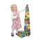 [10ชิ้น] รุ่น 2782 บล๊อคต่อและเรียงตัวอักษร รูปร่าง จำนวน ต่อแล้วสูง 80 cm  Melissa & Doug Alphabet Nesting and Stacking Blocks