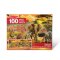 [100ชิ้น] รุ่น 2873 จิ๊กซอว์จัมโบ้ ซาฟารี ขนาด 122x46cm Melissa & Doug Floor Puzzle Safari