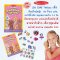 [100ชิ้น ติดทน+ล้างออก] รุ่น 2946 แทททูลายเด็กผู้หญิงเล่มสีชมพู Melissa & Doug Temporary Kids Tattoo Sticker