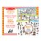 [175ชิ้น+14ฉาก] รุ่น 30150 สติกเกอร์ รุ่นรอบเมือง Melissa & Doug Seek & Find Sticker Pad -Around Town