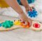 [6ชิ้น] รุ่น 3084 เกียร์ทอย รุ่นตัวหนอนสีรุ้ง Melissa & Doug Catepillar Gear Toy Toddler
