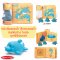 [หนังสือลอยน้ำ] รุ่น 31201 หนังสือลอยน้ำ รุ่นโลมา 3 ตัว Melissa & Doug Float-Along Bath Books - Baby Dolphins