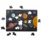 Melissa & Doug รุ่น 31385 Natural Play Puzzle: Outer Space - 100 Pieces จิ๊กซอ 100 ชิ้น  รุ่น อวกาศ เสริมการเรียนรู้สิ่งรอบตัว การคิดแก้ปัญหา และ การมีสมาธิ