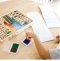 [หมึกล้างออก] รุ่น 31901 ชุดแสตมป์พร้อมหมึก non-toxic รุ่นยานพหนะ Melissa & Doug Deluxe Wooden Stamp Set - Vehicles