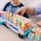 [รถบรรทุกบล๊อกไม้ ABC Paw] รุ่น 33272 รถบรรทุกบล๊อกไม้ ABC 24 ชิ้น Melissa & Doug X PAW Patrol Wooden ABC Block Truck