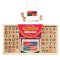 [หมึกล้างออก] รุ่น 3557 ชุดแสตมป์ ABC พร้อมหมึก non-toxic Melissa & Doug Alphabet Stamp Set
