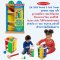 [4ลูก4สี] รุ่น 3559 ชุดตอกหมุนกลิ้ง ของเล่นเด็กเล็ก Melissa & Doug Pound & Roll Tower