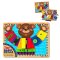 [6ชิ้น] รุ่น 3784 ชุดเสริมทักษะพื้นฐาน แต่งตัวน้องหมี Melissa & Doug Basic Skills Board