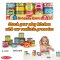Melissa & Doug รุ่น 4088 Grocery Cans ชุดของเล่นกระป๋อง ส่งเสริมการเล่นอย่างมีจินตนาการ เล่นทำอาหาร เปิดกระป๋อง