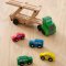 [รถยก] รุ่น 4096 รถยก รถบรรทุกขนรถ 4 คัน Melissa & Doug Car Carrier