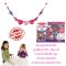 [120ชิ้น+เชือก5สี] รุ่น 4175 ชุดร้อยลูกปัด รูปหัวใจ Melissa & Doug Sweet Heart Bead Set DIY