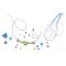 [120ชิ้น+เชือก5สี] รุ่น 4179 ชุดร้อยลูกปัด รุปผีเสื้อ Melissa & Doug Bead Set Butterfly Friends DIY รีวิวดีใน Amazon USA ครบชุดพร้อมให้ลงมือประดิษฐ์ตกแต่ง