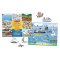 [165ชิ้นรียูส] รุ่น 4199 สติกเกอร์รียูสซาเบิลรุ่นยานพาหนะ Melissa & Doug Reusable Sticker Pad Vehicles