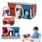 [โรงจอดรถ+รถ3คันมีกุญแจ] รุ่น 4607 ชุดเล่นรถกู้ชีพ พร้อมโรงจอดรถ Melissa & Doug Keys & Cars Rescue Garage (Lock & Roll Fire Truck)