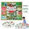 Melissa & Doug รุ่น 4800 Wooden Farm & Tractor Play ชุดของเล่นไม้ รุ่นบล๊อคฟาร์มจำลอง