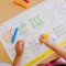 [1แผ่นรียูส] รุ่น 5029 แผ่นรองจานเขียนลบได้ รุ่นตัวเลข Melissa & Doug Write-A-Mat Learning Mat - Numbers