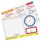 [1แผ่นรียูส] รุ่น 5036 แผ่นรองจานเขียนลบได้ รุ่นนาฬิกาบอกเวลา Melissa & Doug Write-A-Mat Learning Mat - Telling Time & Clock