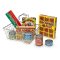 [ตะกร้า 9ชิ้น] รุ่น 5171ตะกร้าช้อปปิ้ง สเตนเลสของแท้อย่างดี 29x24x15cm Melissa & Doug Let's Play House! Grocery Basket